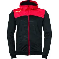 Kempa Emotion 2.0 Jacket Rouge,Noir L Homme