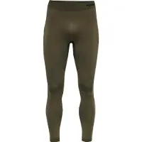 Hummel Sous-vêtements de sport 'First' kaki / noir