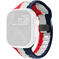 Nomad Sport Band 42/44/45/49mm Summer Games (Caoutchouc fluoré), Sangles de montre, Multicolore