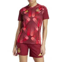 Adidas Germany 24/25 Away Woman Short Sleeve T-shirt Rouge M Femme