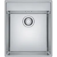 Franke Evier en acier inoxydable Maris, MRX 210-40 TL (Evier encastré, 80 cm, 43 cm)