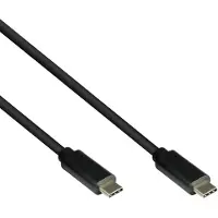 GOOD CONNECTIONS USB 3.1 (Gen.1) Kabel USB-C schwarz 0,2m
