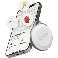 SBS Localisateur d'objets résistant à l'eau, compatible avec Apple Find My