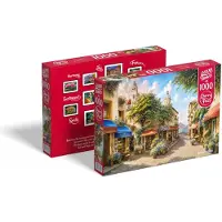 CherryPazzi CHERRY PAZZI Puzzle de vacances italiennes 1000 pièces