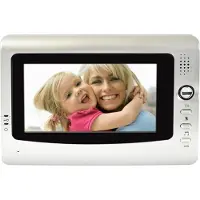 Pni Df-926 Interphone Vidéo Avec Écran Lcd 7'' Blanc Blanc One Size