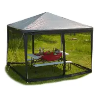 Relaxdays Moustiquaire pour le pavillon m (600 cm, 20 cm)