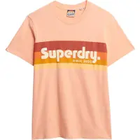Superdry T-shirt LOGO TERRAIN hommes - Orange - EU S