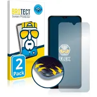 BROTECT Full-Cover Protection (Samsung Galaxy A12), Téléphone portable : film de protection, Transparent