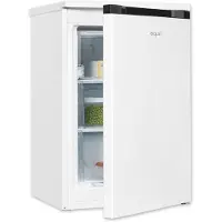 Exquisit Congélateur GS81-050C blanc | Volume utile : 85 L | Appareil indépendant