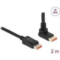 DeLOCK 87055 2 m DisplayPort (2 m), Câble vidéo, Noir