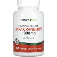 NaturesPlus NaturesPlus, Ultra Canneberge à Libération Prolongée, 1 000 mg, 120 Comprimés