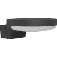Nova Luce Applique murale élégante Enzi anthracite