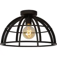 Lucide Plafonnier semi-circulaire en fil métallique 40 cm DIKRA 1xE27 60 W