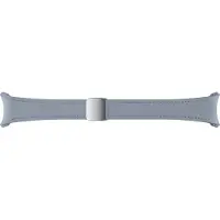 Samsung Bracelet en cuir hybride original D-Buckle Slim S/M Galaxy Watch 6 / 6 Classic / 5 / 5 Pro - Blue