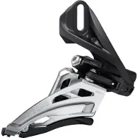 Shimano Deore M4100 Dm Front Derailleur Noir,Argenté 2 x 10s