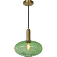 Lucide Maloto Suspension Green | Ø 30 cm