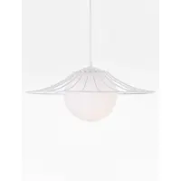 Nova Luce Suspension blanche Fly Ø 36cm