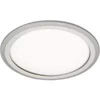 Elektra Luminaire LED encastré (éclairage de surface) Spots LED ø 62 mm blanc chaud argenté (169 lm)