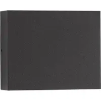Nova Luce Applique murale Dewi rectangle anthracite
