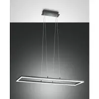 FABAS LUCE Plafonnier Suspension Bard Led 52W Anthracite 3394-45-282