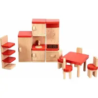 Goki Meubles De Poupées Cuisine 1