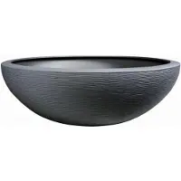 You do it Pot de Plante Graphite EDA - Lavabo Gris Foncé (Ø 59 x 21 cm)
