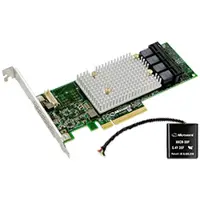 Microchip Smartraid 3154-16i 4gb Sas 16 Hdd Pci-e Expansion Card Argenté