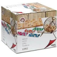 Cayro Bingo De Luxe Board Game Doré Enfants