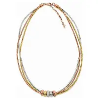 Folli Follie 3n15t008ryc Necklace Doré Femme