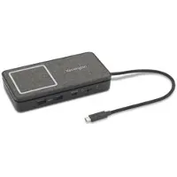 Kensington Station d'accueil USB-C - - SD1700P - 2 x 4K HDMI - Chargement Qi - Noir