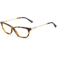 Jimmy Choo Jc342-086 Woman Glasses Doré Femme