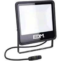 EDM 70409 8200 Lm Black Series Led Spotlight 100w Argenté