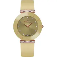 Bellevue Montre - - E105 - Tissu - Métal - Résistance 5ATM