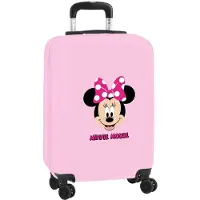 Safta Mallette de Cabine Minnie Mouse My Time Rosa 20'' 34.5 x 55 x 20 cm