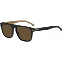 HUGO BOSS Lunettes de Soleil BOSS 1599/S 56/17/145 Black Eco acetate MAN BOSS 1599/S