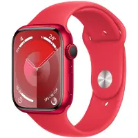 Apple Watch Series 9 45 mm Numérique 396 x 484 pixels Écran tactile 4G Rouge Wifi GPS (satellite)