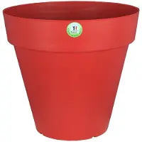 You do it Pot de Plante Rouge Riviera 414056 - Ø 39,2 x 35,8 cm
