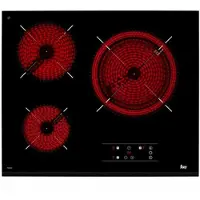 Teka Tz 6315 Vitroceramic Hob 60 Cm Rouge,Noir