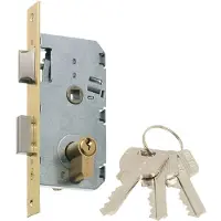 Mcm 88725 Mortise Lock Doré
