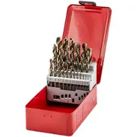 Fischer Group Hss-co Din338 1-13 543330 Metal Drill Bit 25 Units Gris,Argenté