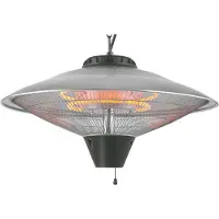 EDM Chauffage Terrasse 2100w Chaleur Instantanée Et Puissante Pour Extérieur. -