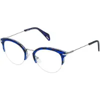 Police Vpl418-500l93 Woman Glasses Bleu Femme