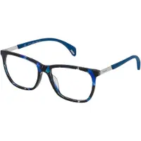 Police Vpl630-5306rj Woman Glasses Bleu Femme