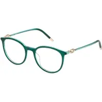 Police Lunettes de Vue VPLF86 52/18/145 Rosso trasp.opaco Iniettato MAN VPLF86