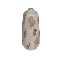 Sublime Market Connect Vase en céramique brune Alexandra House Living - Grande pièce de décoration (27 x 57 x 27 cm)