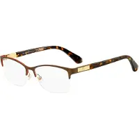 Kate spade Lunettes de Vue GLORIANNE 53/16/140 Brown havana Metal frames WOMAN GLORIANNE
