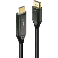 Lindy Active 8k60 Displayport To Hdmi Cable 1 M Doré