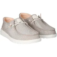 HEY DUDE Mocassin à lacets Wendy Metallic Sparkle