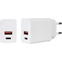 Pni Alimentation PNI CHG300 avec port USB C, QC3.0, PD3.0, PPS et port USB-A, 30W