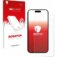 Upscreen Scratch Shield Protection (Apple iPhone 15 Pro), Téléphone portable : film de protection, Transparent